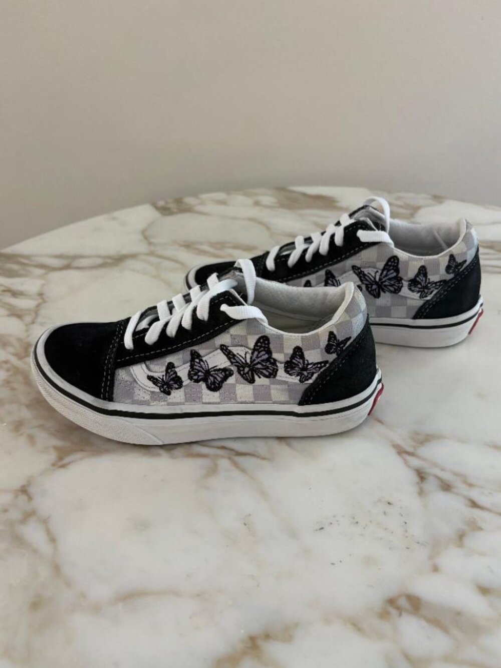 Vans Old Skool Butterflies Skate Shoe - Picture 4 of 7